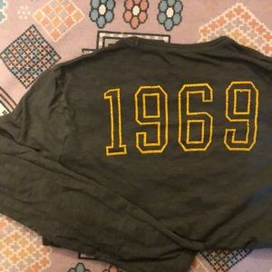 Gap Longsleeve Olive Green Shirt